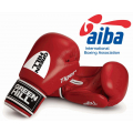 Боксерские перчатки Green Hill TIGER одобренные AIBA, цвет красный